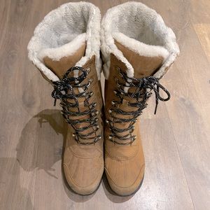 Sorel tall cognac winter boots